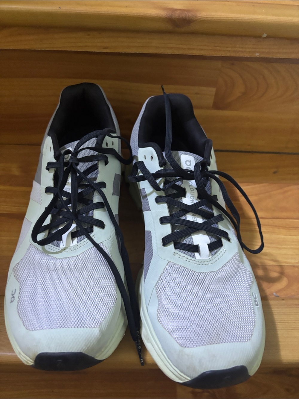 On Running White and Black Men's Running Shoes